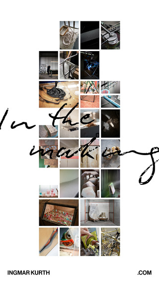 „In the making“
Most things – no matter how skillfully, artistically, and precisely they are crafted – often only interest us at the moment they are presented to us as a chair, cup, tool, or something similar. And yet – although their manufacturing process is long complete, the transience of material states long since vanished – some of these artifacts are surrounded by a poetry of becoming throughout their use. Photographer Ingmar Kurth, who lives in Frankfurt am Main, explores this poetry and pays appropriate tribute to it with his images. By capturing those moments of making that give things their specific rhythms, forms, grids, and textures, he is able to awaken a curiosity in us that extends far beyond the objects' present.
Text, S.Ott